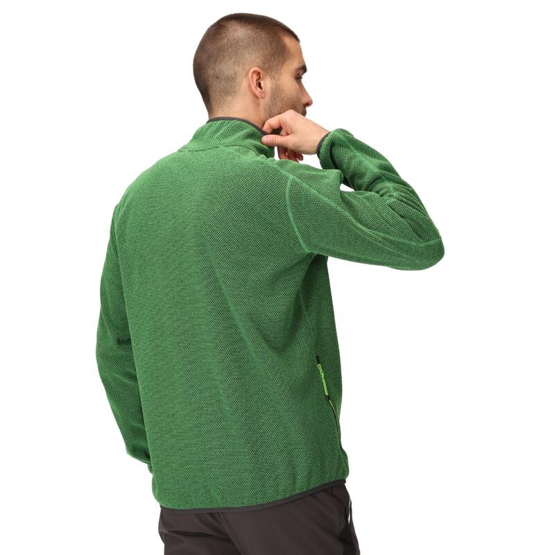 Forro Polar Kinwood para Hombre Campo Verde, Verde Jasmín