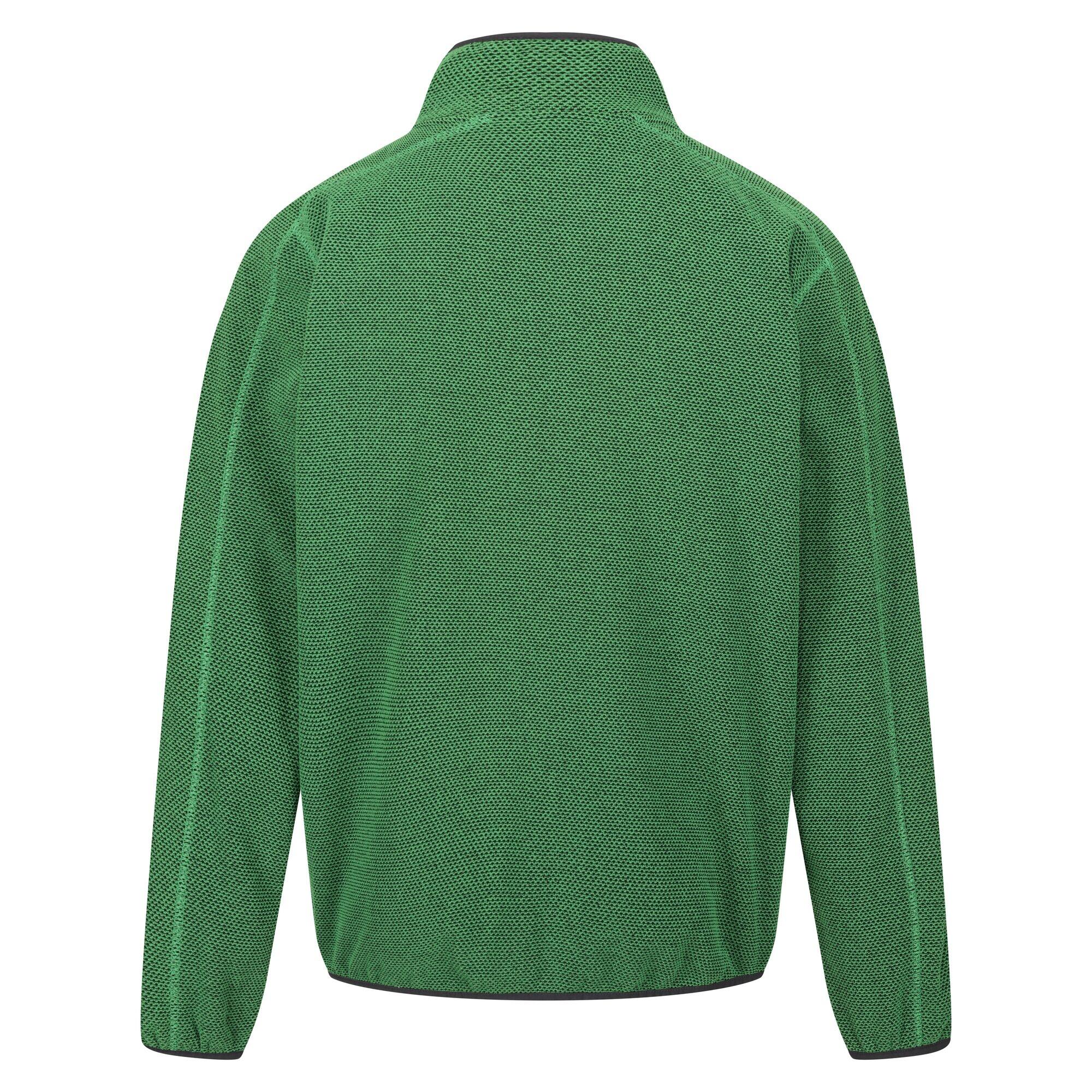 Mens Kinwood Full Zip Fleece Jacket (Field Green/Jasmine Green) 2/5