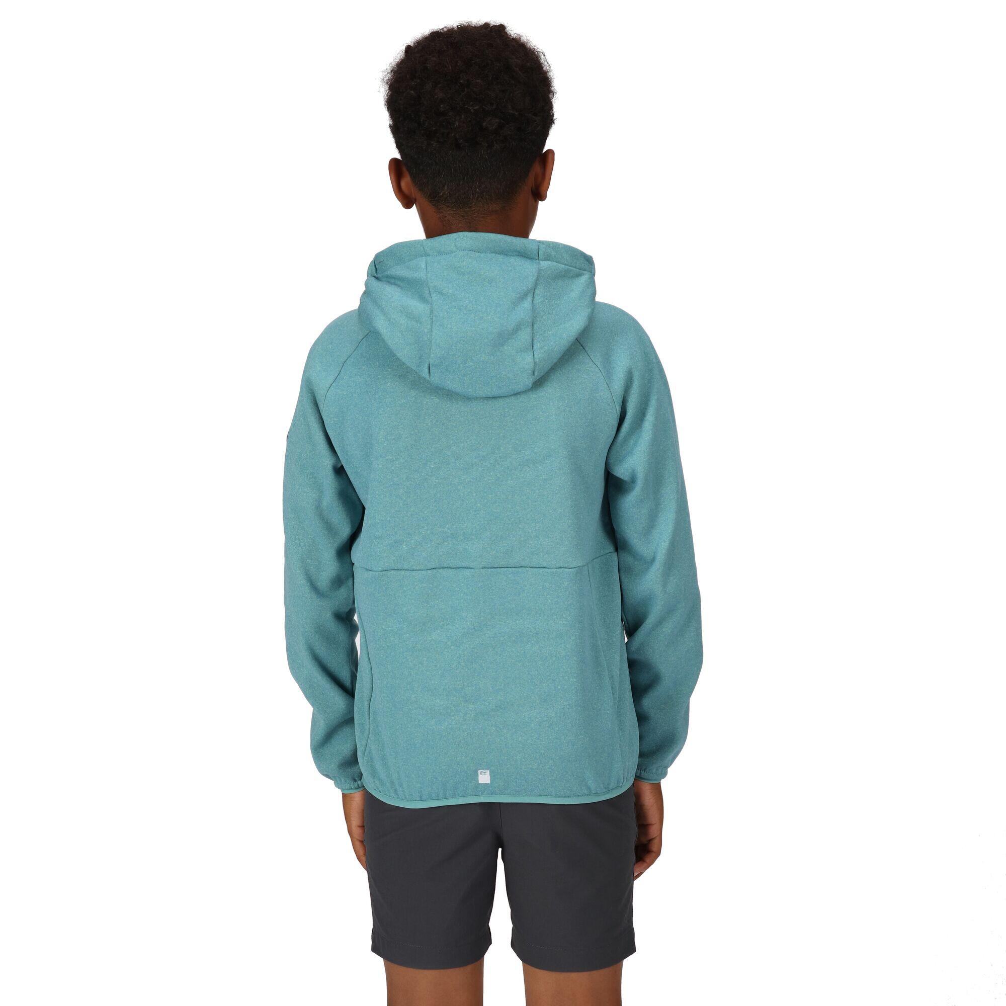 Childrens/Kids Maxwell II Lightweight Fleece Jacket (Bristol Blue) 4/5