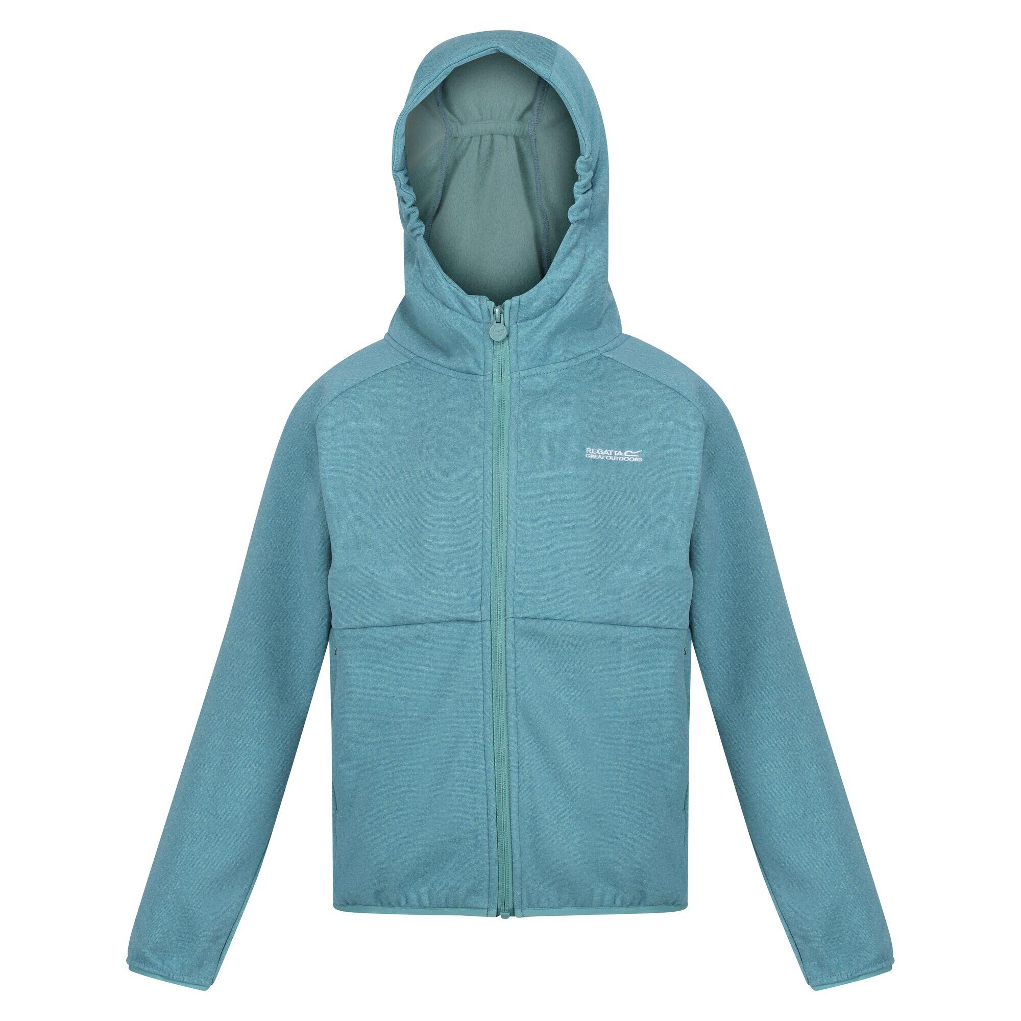 MAXWELL Children's fleece jacket (Jade blue)