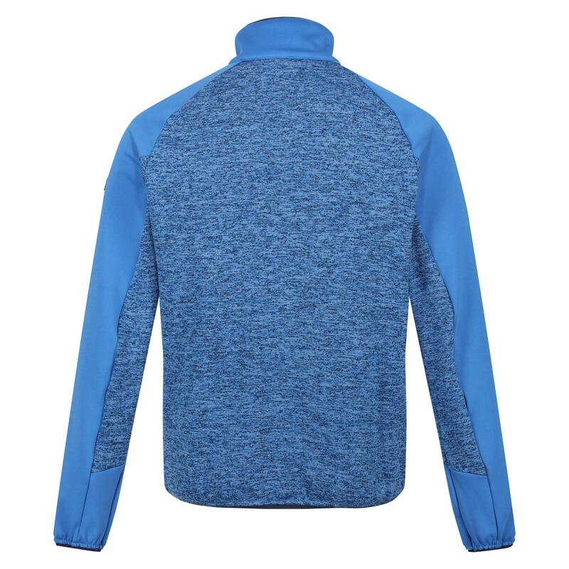 Veste polaire COLADANE Homme (Bleu foncé / Rouge danger)