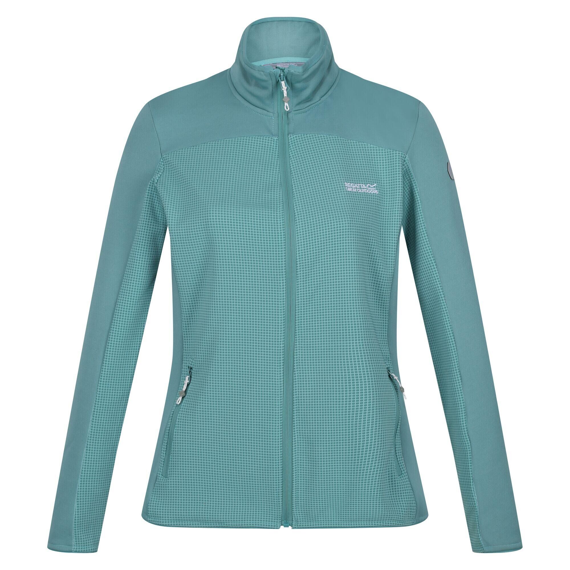 REGATTA Womens/Ladies Highton III Full Zip Fleece Jacket (Bristol Blue)