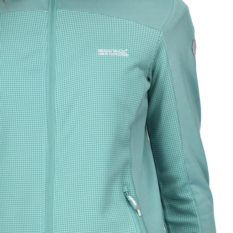 Dames Highton III Full Zip Fleecejack (Bristol Blauw)