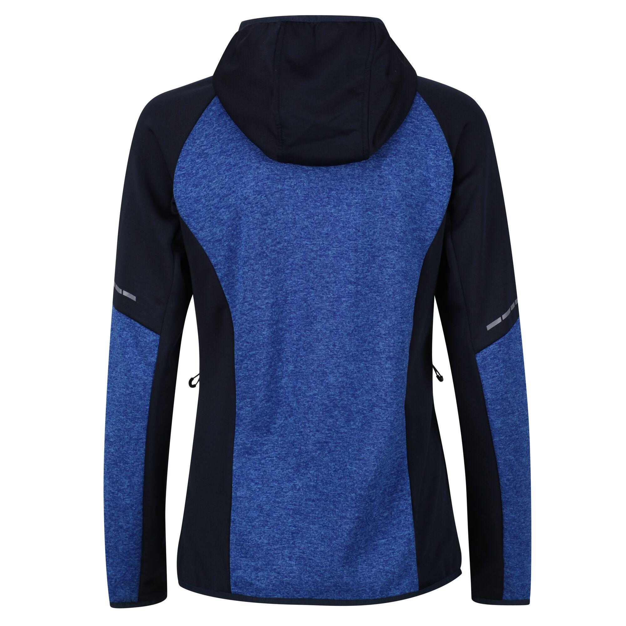 Womens/Ladies Professional Coldspring Fleece Jacket (Oxford Blue Marl/Navy) 2/5