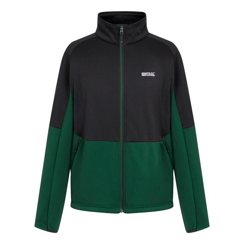 Veste polaire HIGHTON Homme (Vert / Noir)