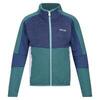 Kinder/Kinder Oberon VII Marl Full Zip Fleecejack (Bristolblauw/Dusty Denim)