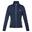 Dames Newhill Marl Full Zip Fleecejack (Stoffige denim)