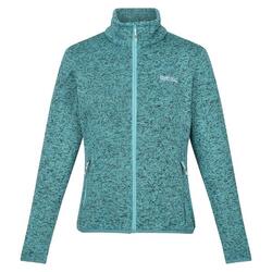 Dames Newhill Marl Full Zip Fleecejack (Amazoniet)