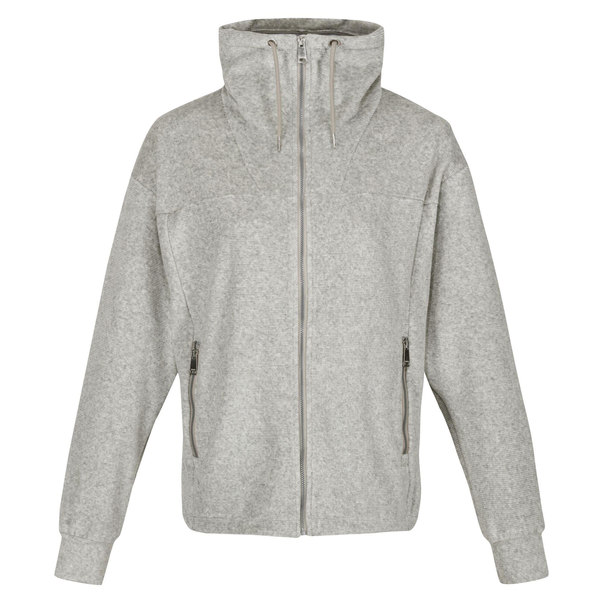 Women's JESSALYN fleece jacket (Heather grey)