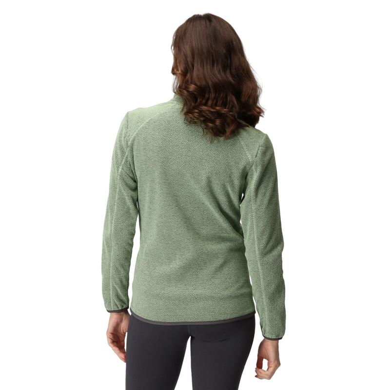 Forro Polar Kinwood para Mujer Verde Tranquilo, Gris Seal