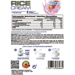 Rice Cream (Crema de Arroz Hodrolizada) de MASmusculo Supplemets, La opción  más saludable y nutritiva