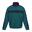 Heren Vintage Fleece Top (Vuren Groen/Navy)