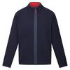 Heren Kinwood Full Zip Fleecejack (Marine/gevaarlijk rood)