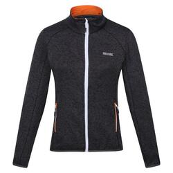 Veste polaire NEWHILL Femme (Gris phoque / Orange clair)