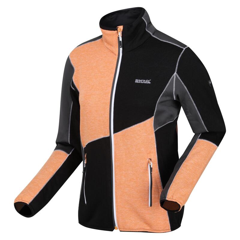 Veste polaire LINDALLA Femme (Orange clair / Noir)