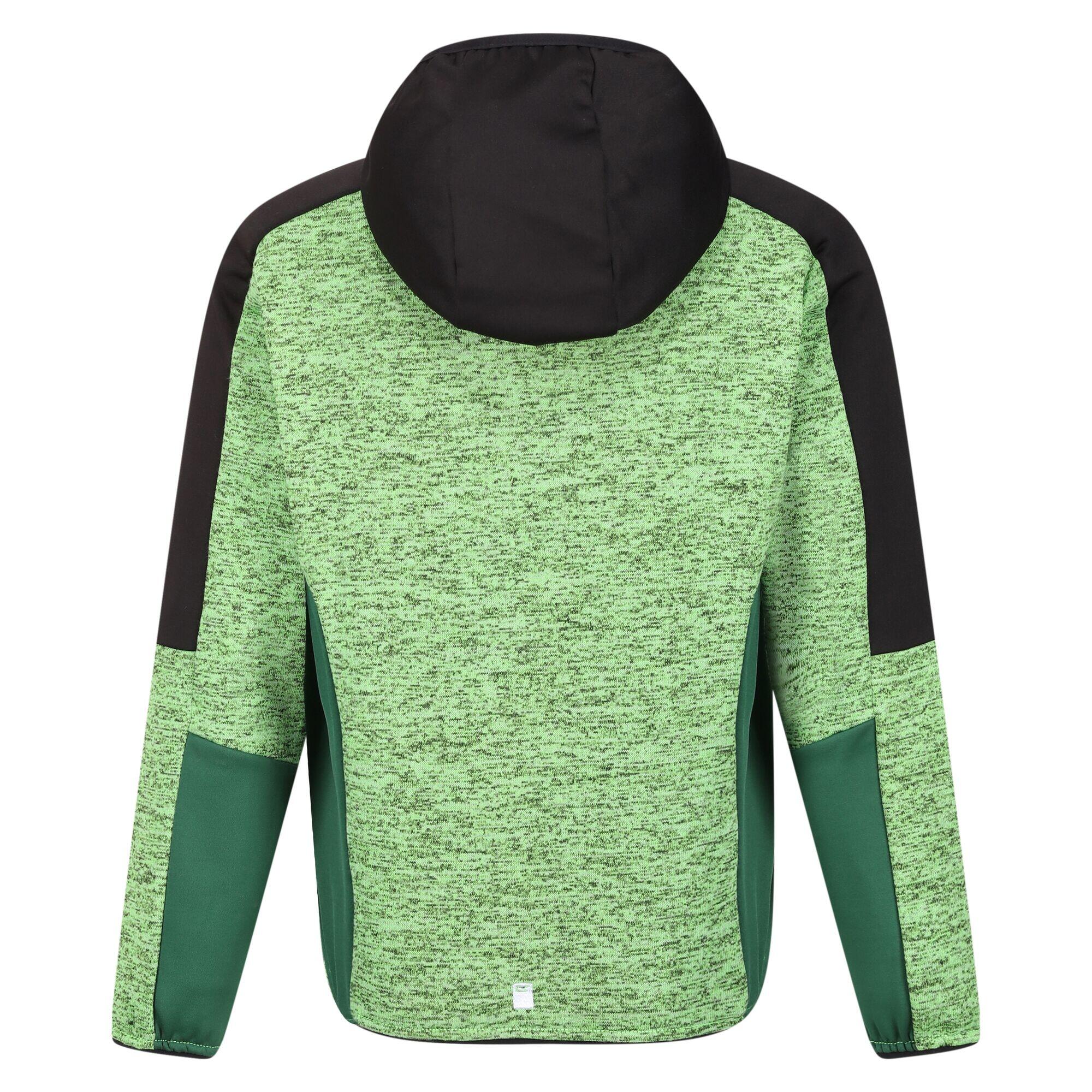 Childrens/Kids Dissolver VII Full Zip Fleece Jacket (Jasmine Green/Black) 2/5