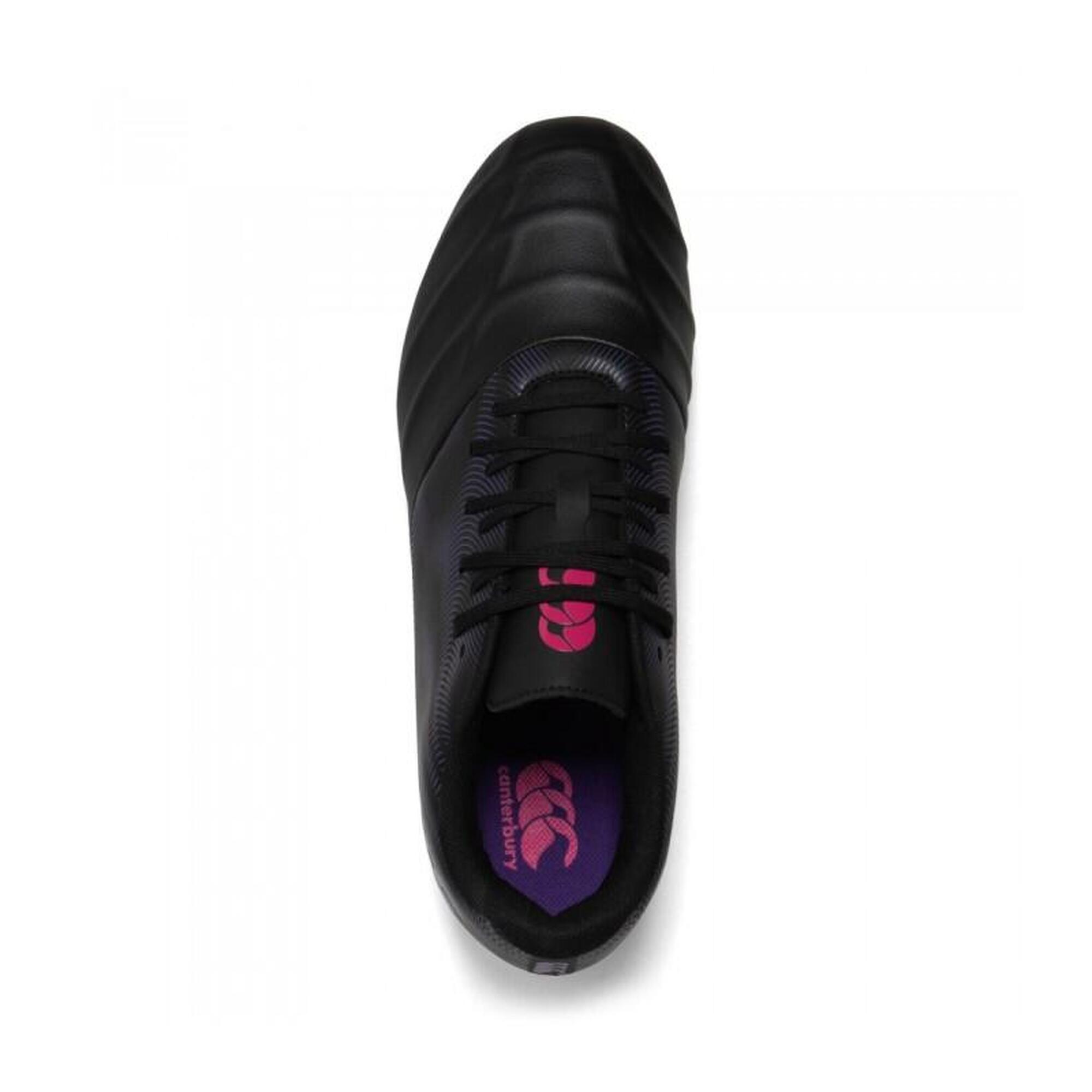 CRAMPONS RUGBY MOULES PHOENIX GENESIS TEAM FG NOIR/VIOLET - CANTERBURY