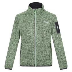 Veste polaire NEWHILL Enfant (Menthe douce / Gris phoque)