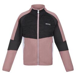 Kinder/Kinder Oberon VII Marl Full Zip Fleecejack (Dusky Rose/Seal Grey)