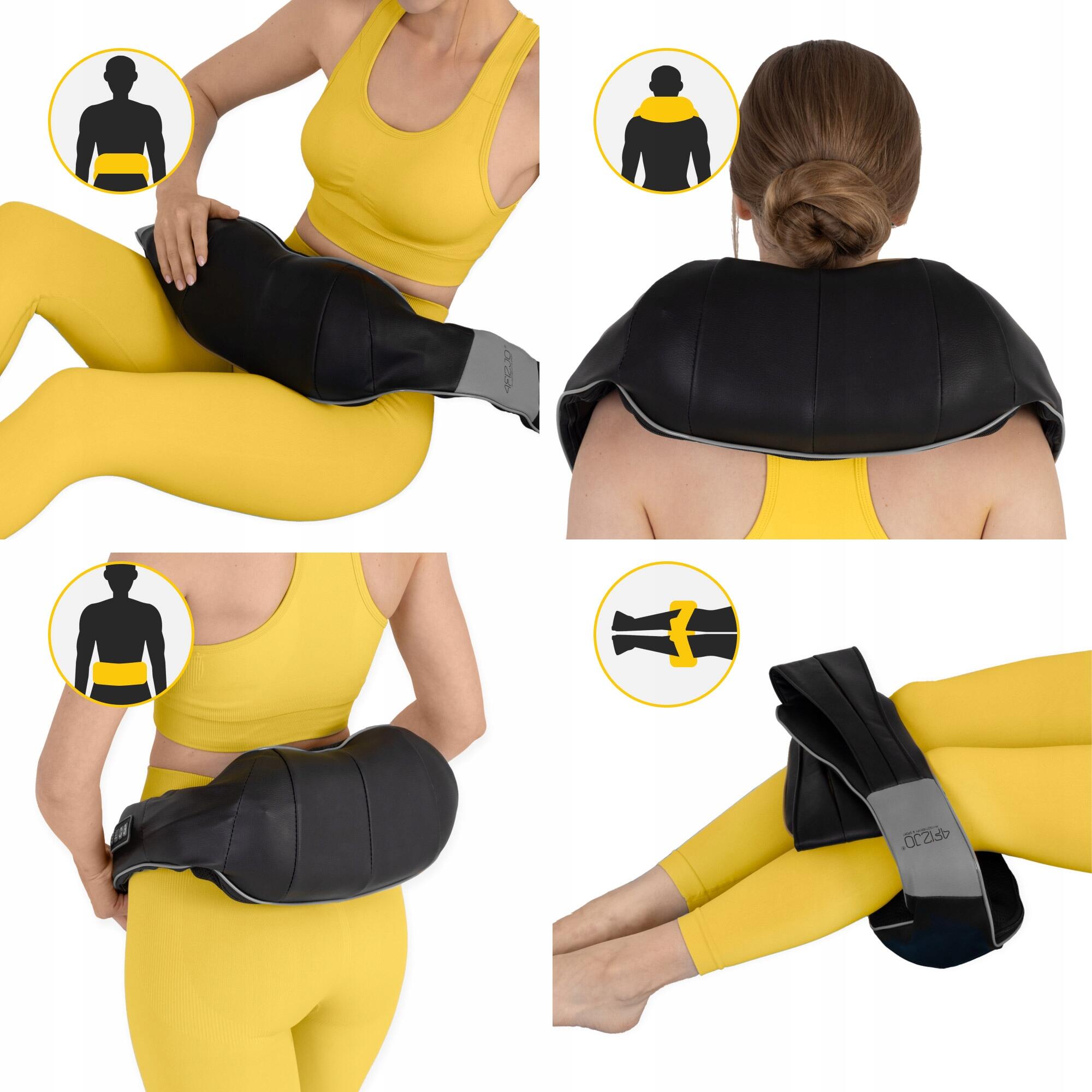 Fascia massaggiante Recupero Shiatsu senza fili 4FIZJO ULTRA+ 4/7