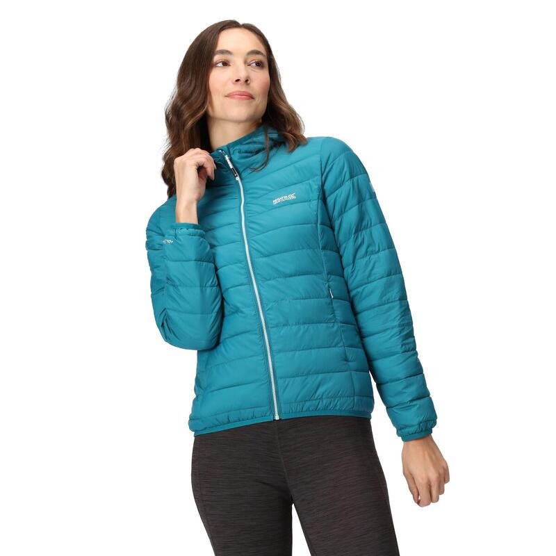 Dames Hillpack Puffer Jacket (Gulfstream/Zee Haze)