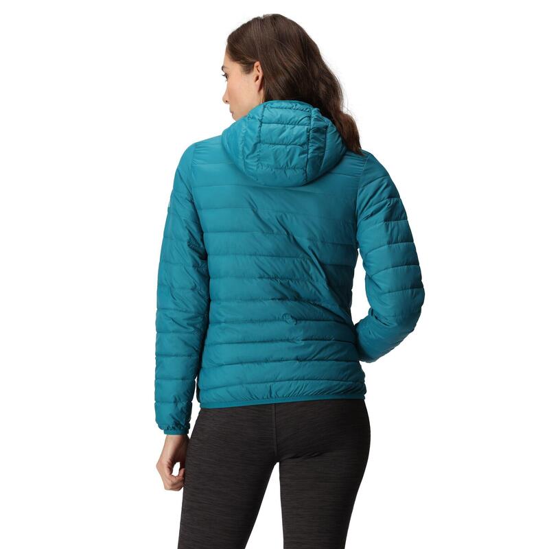 Doudoune HILLPACK Femme (Bleu sarcelle foncé / Bleu pâle)