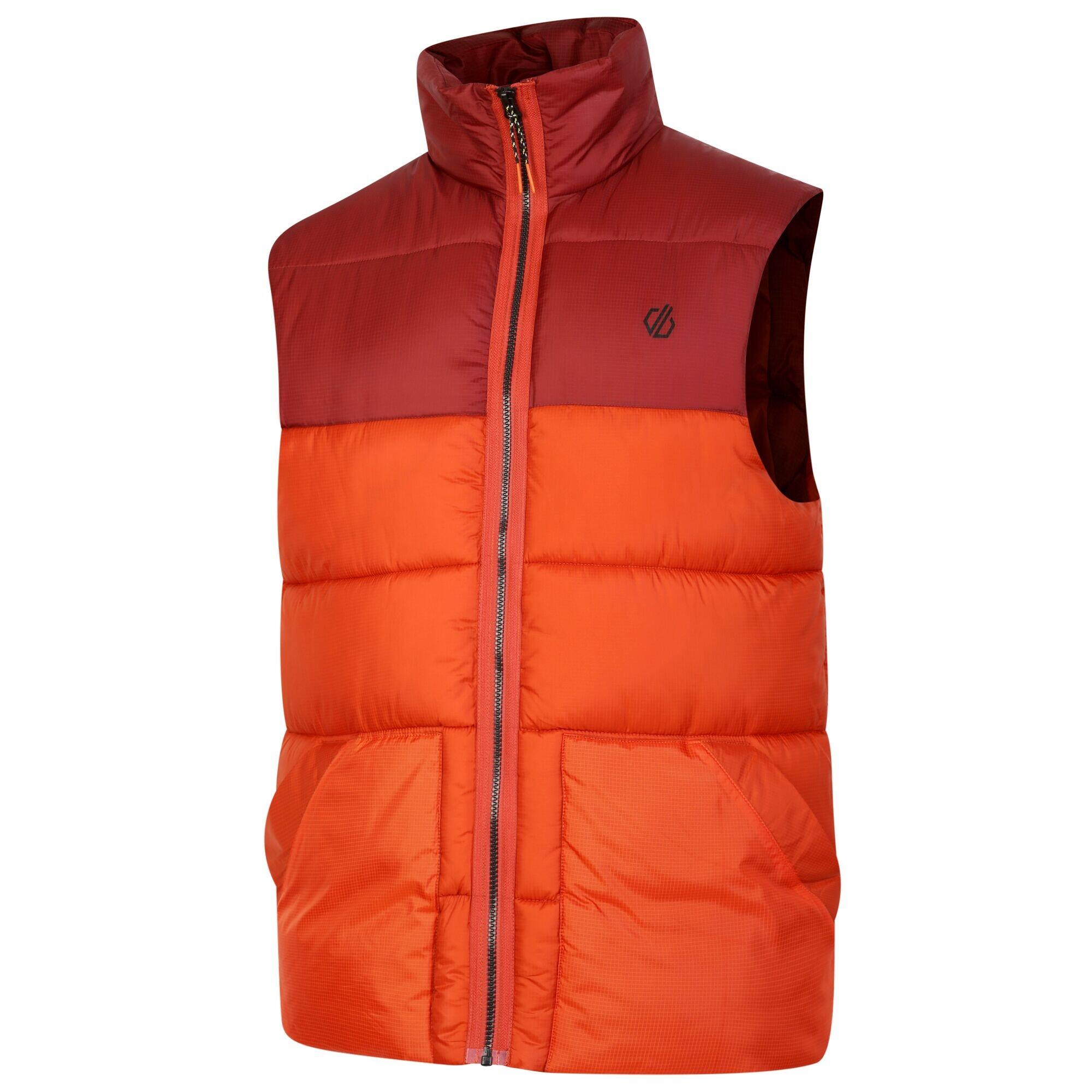 Mens City Padded Gilet (Rooibos Tea/Madder Brown) 3/5