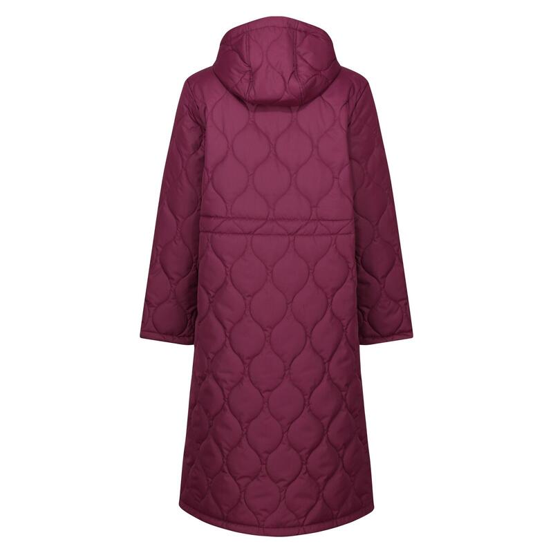 Veste matelassée ORLA Femme (Bordeaux / Rose / Feuilles d'orme)