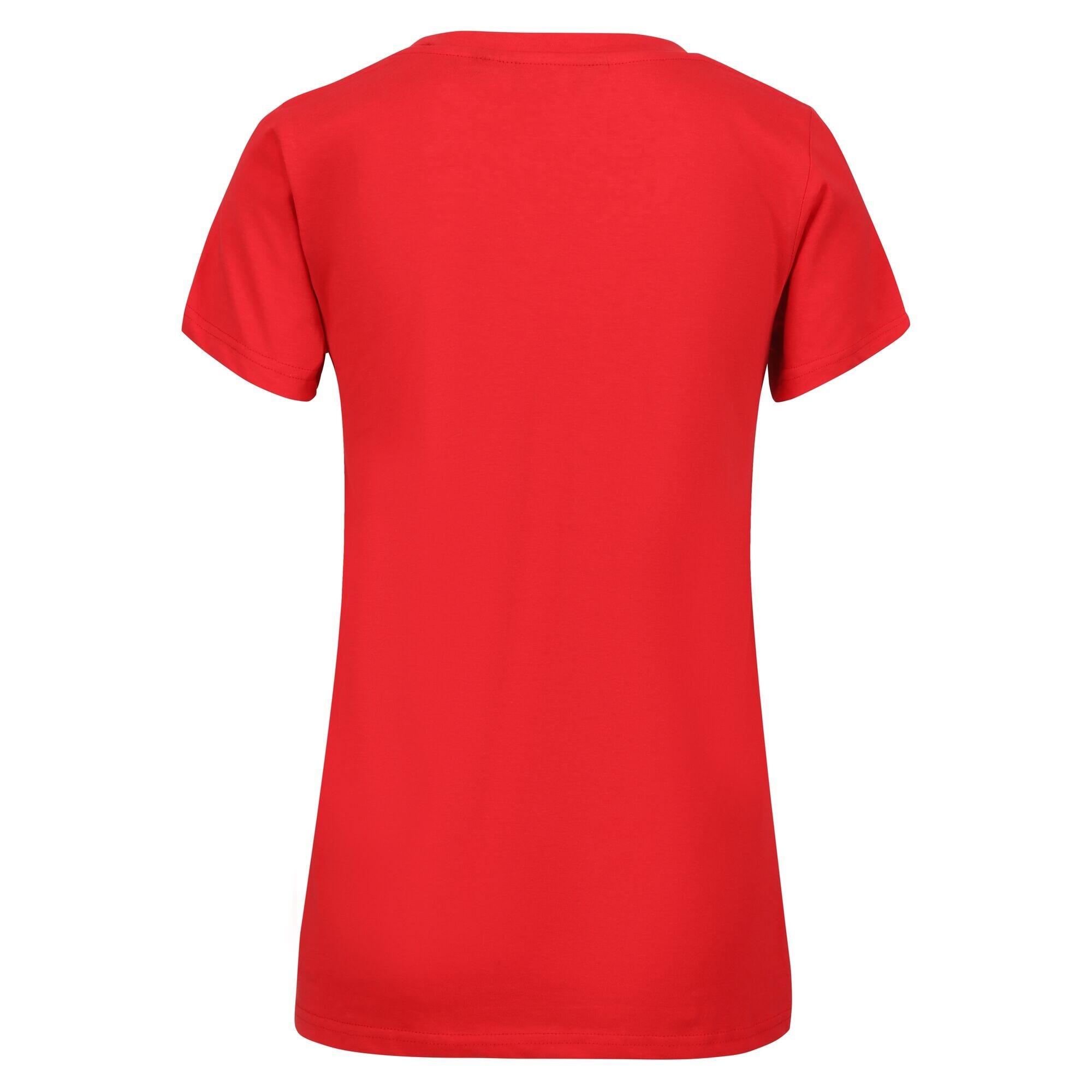 Womens/Ladies Filandra VII Love TShirt (Miami Red) 2/5