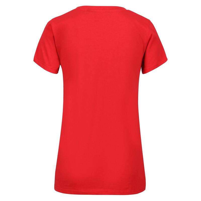 Camiseta Filandra VII Amor para Mujer Rojo Miami