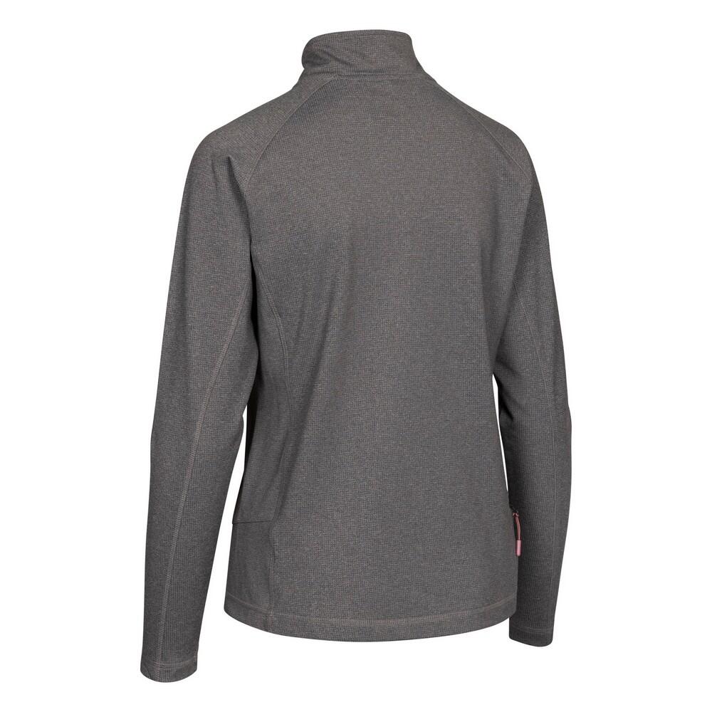 Jersey Theresa DLX de Jaspeado para Mujer Gris Jaspeado 2/3