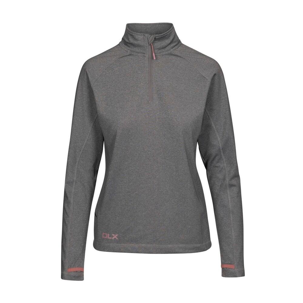 Womens/Ladies Theresa DLX Marl Top (Grey Marl)