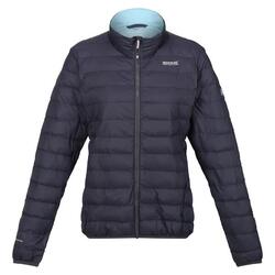 Veste Matelassée HILLPACK Femme (Gris Phoque / Bleu Pâle)