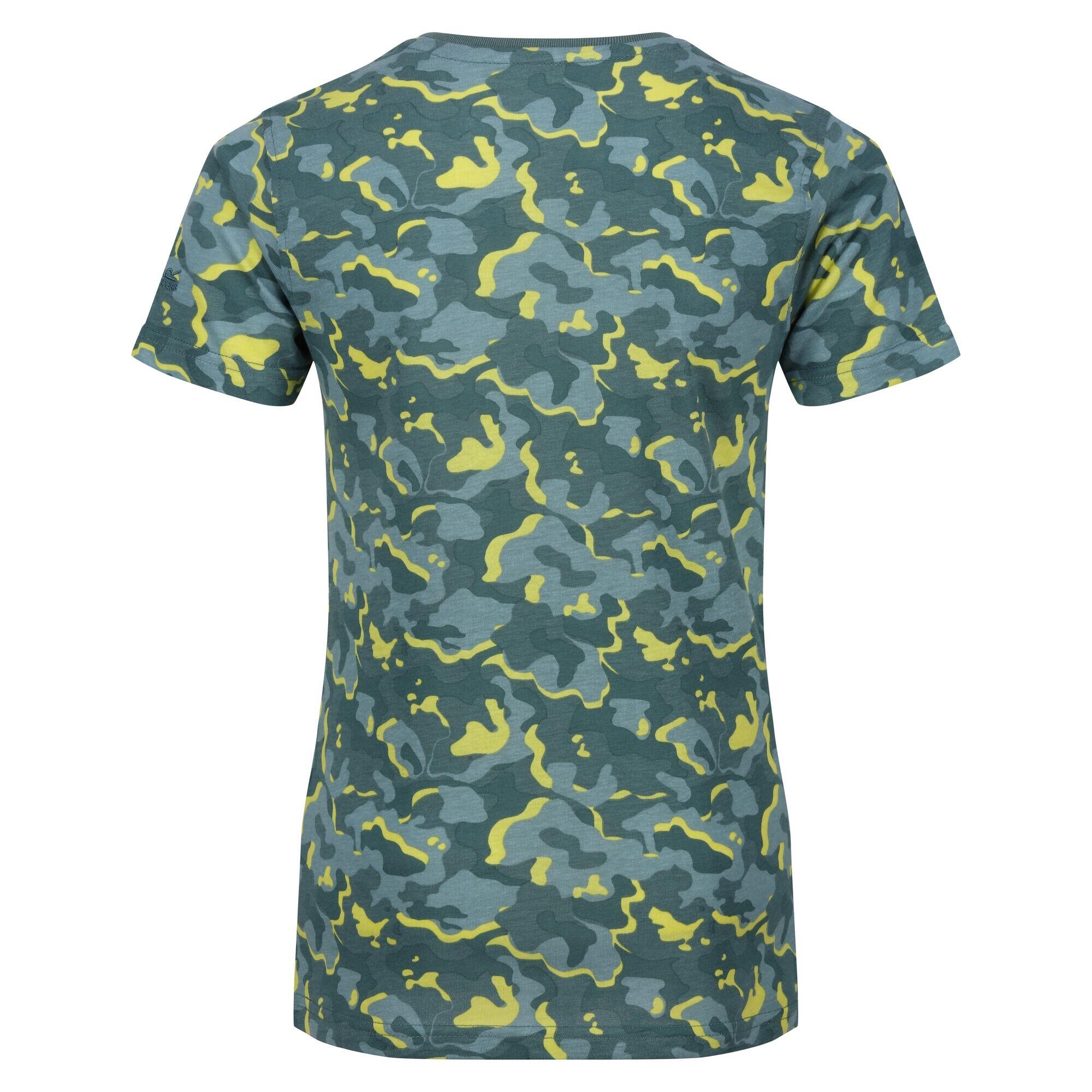 Childrens/Kids Bosley VI Camouflage TShirt (Sea Pine) 2/5
