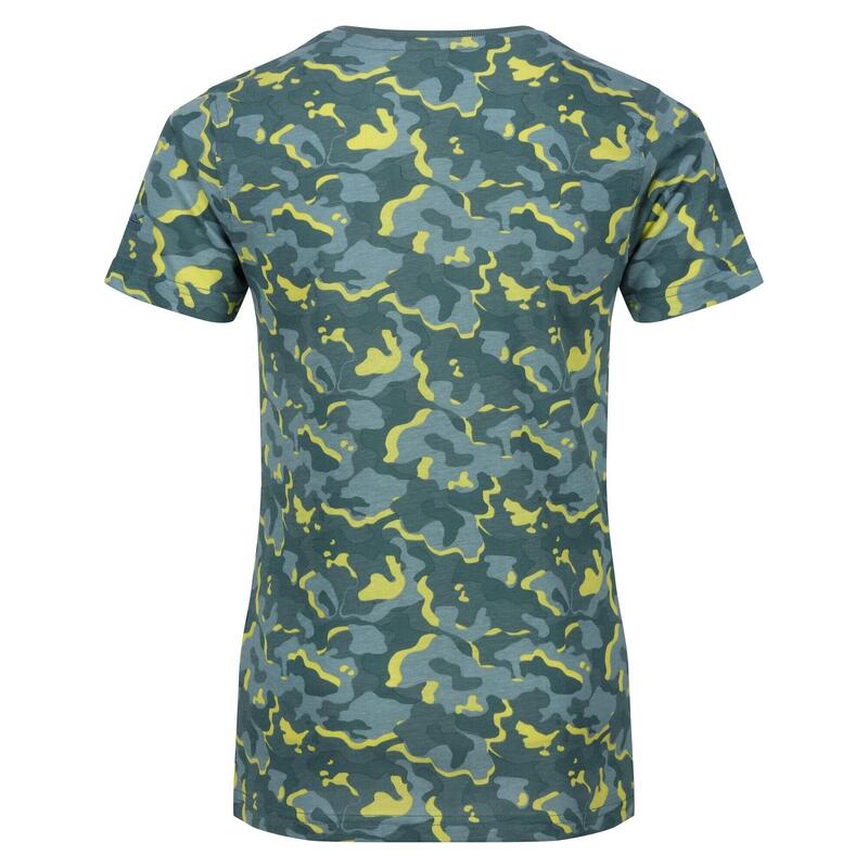 Camiseta Bosley VI Camuflaje para Niños/Niñas Pino Marino