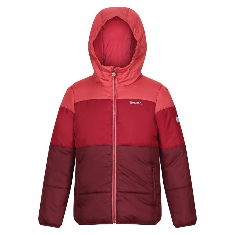 Veste matelassée LOFTHOUSE Enfant (Corail clair / Rouge foncé)