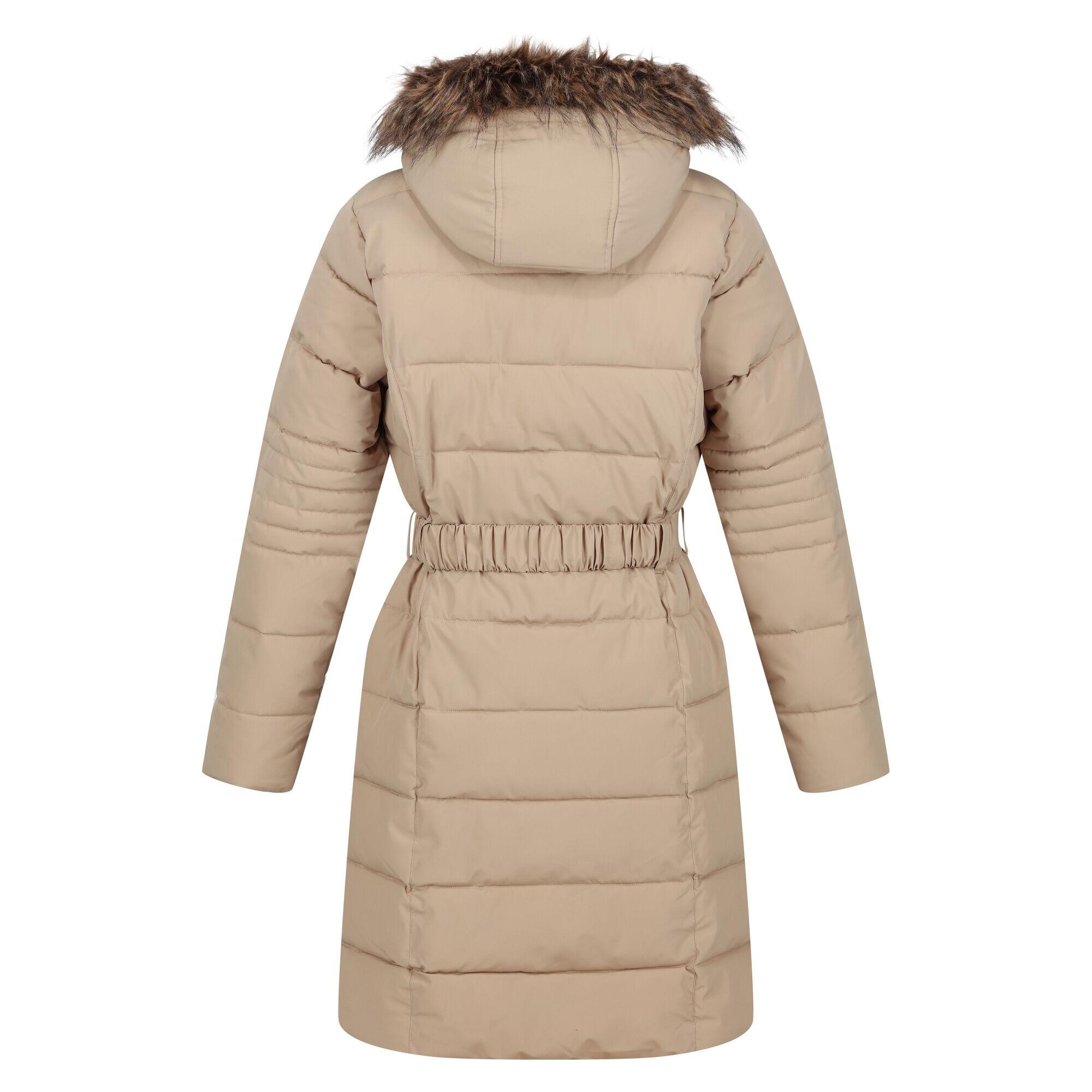 Womens/Ladies Decima Quilted Padded Jacket (Barleycorn) 2/5