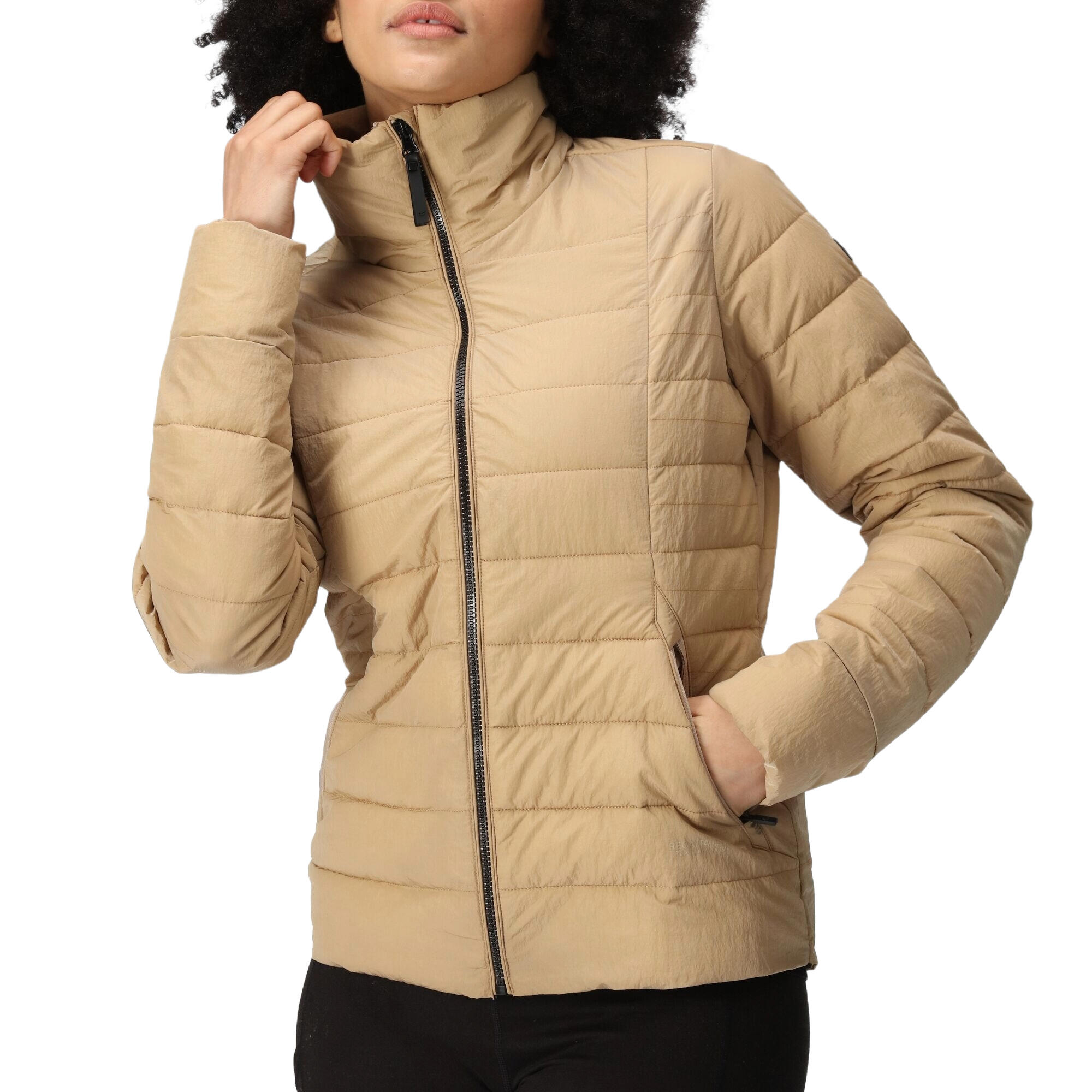 Giacca trapuntata KEAVA da donna (Beige)