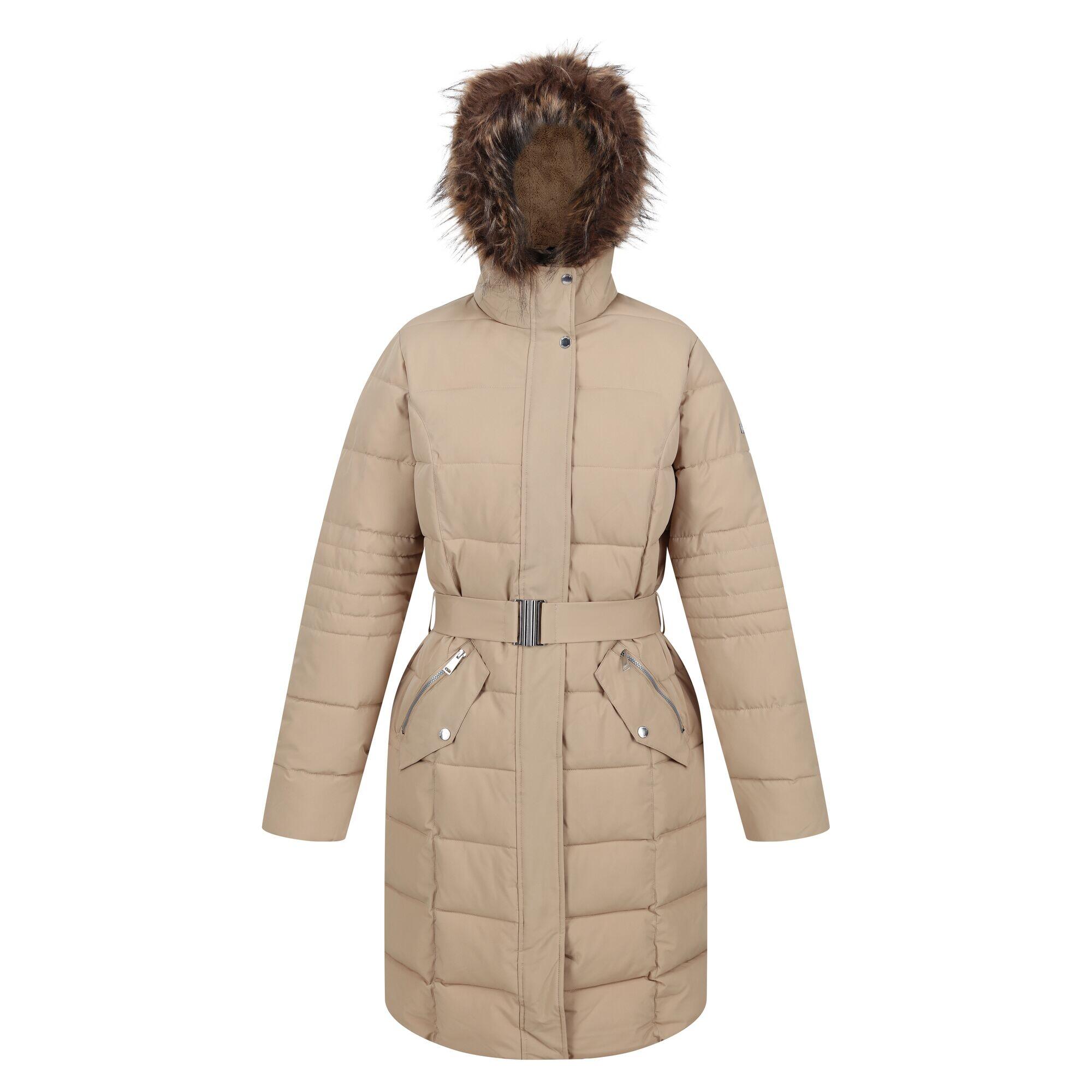 Womens/Ladies Decima Quilted Padded Jacket (Barleycorn) 1/5
