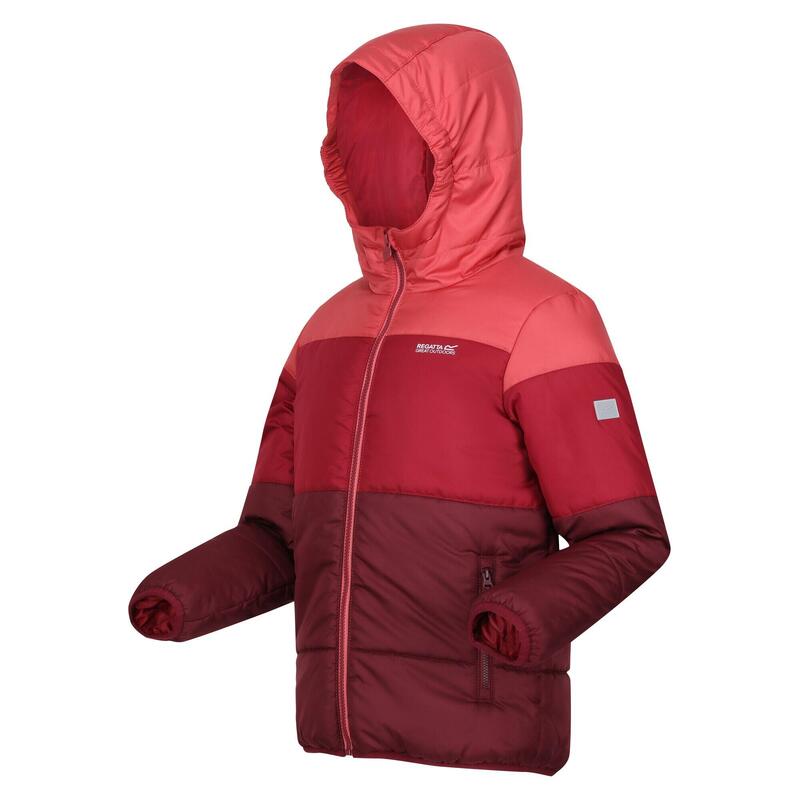 Veste matelassée LOFTHOUSE Enfant (Corail clair / Rouge foncé)