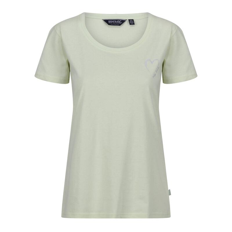 Tshirt FILANDRA Femme (Vert pâle)