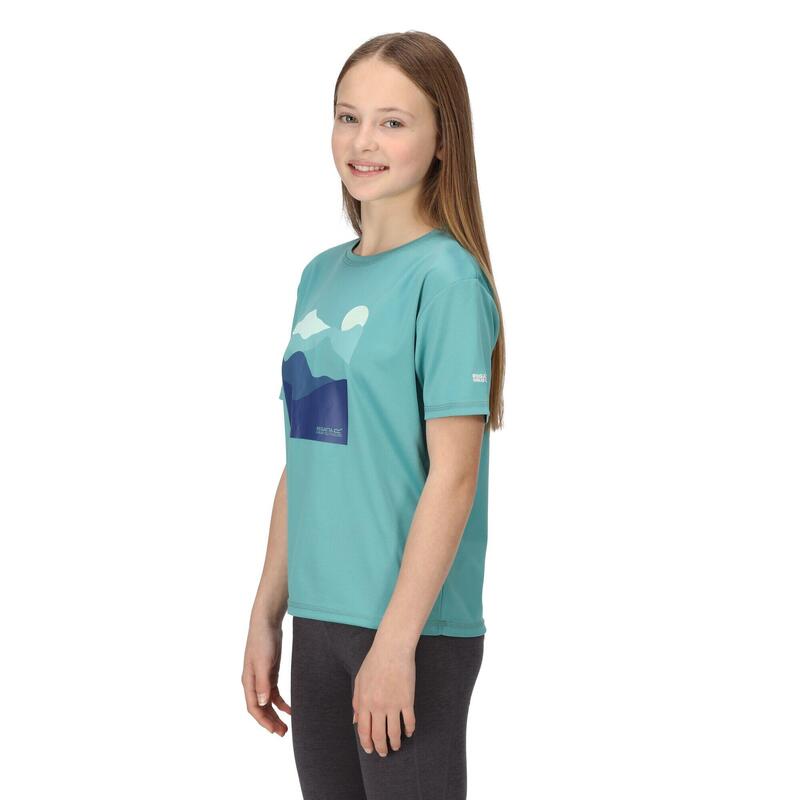 Kinderen/Kinderen Alvarado VII Berg TShirt (Bristol Blauw)