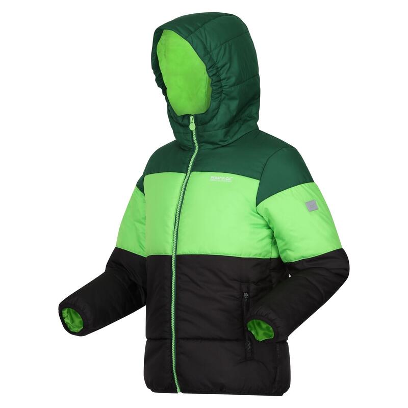 Chaqueta Acolchada Lofthouse VII Estampado Terrain para Niños/Niñas Edén, Verde