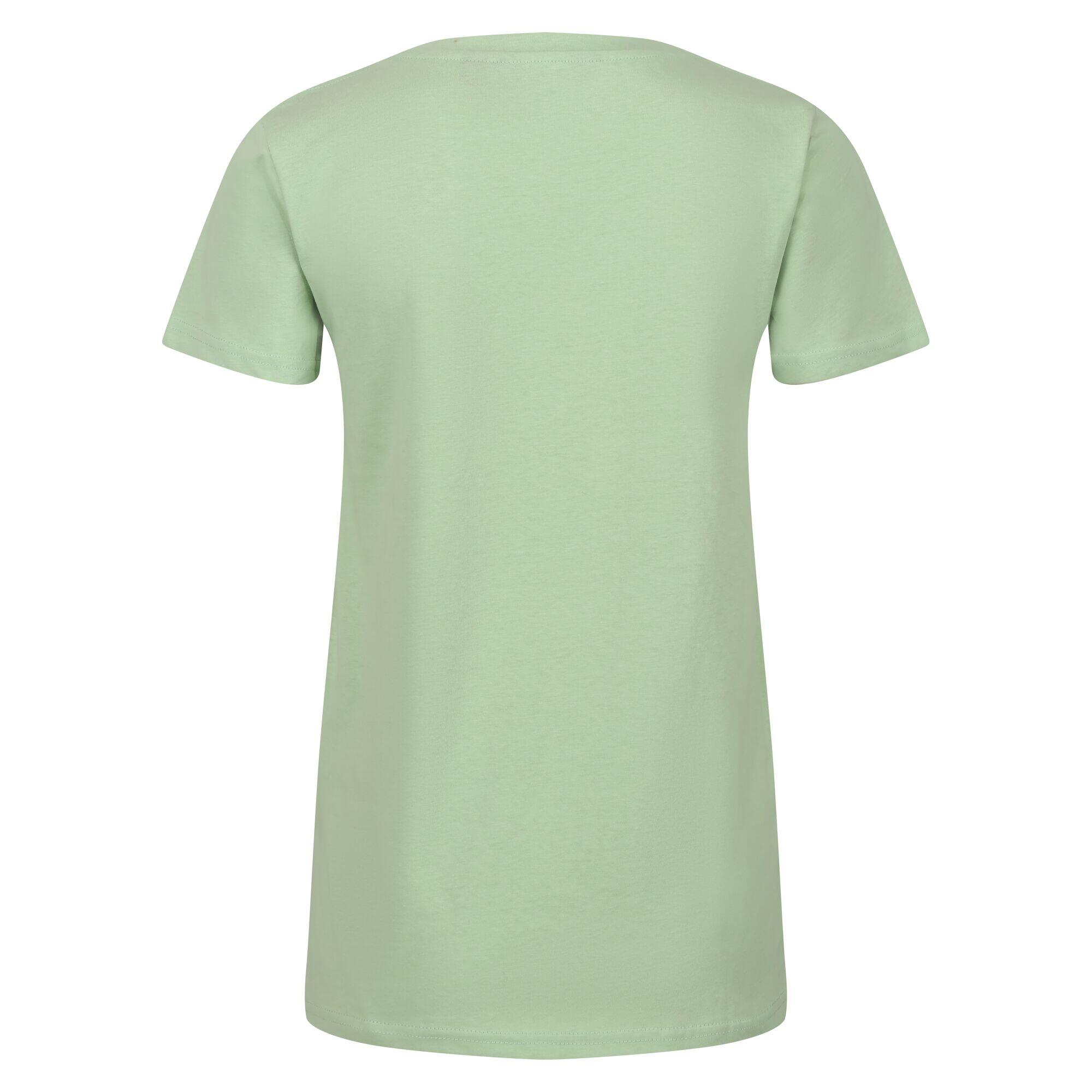 Womens/Ladies Filandra VII Plants TShirt (Quiet Green) 2/5