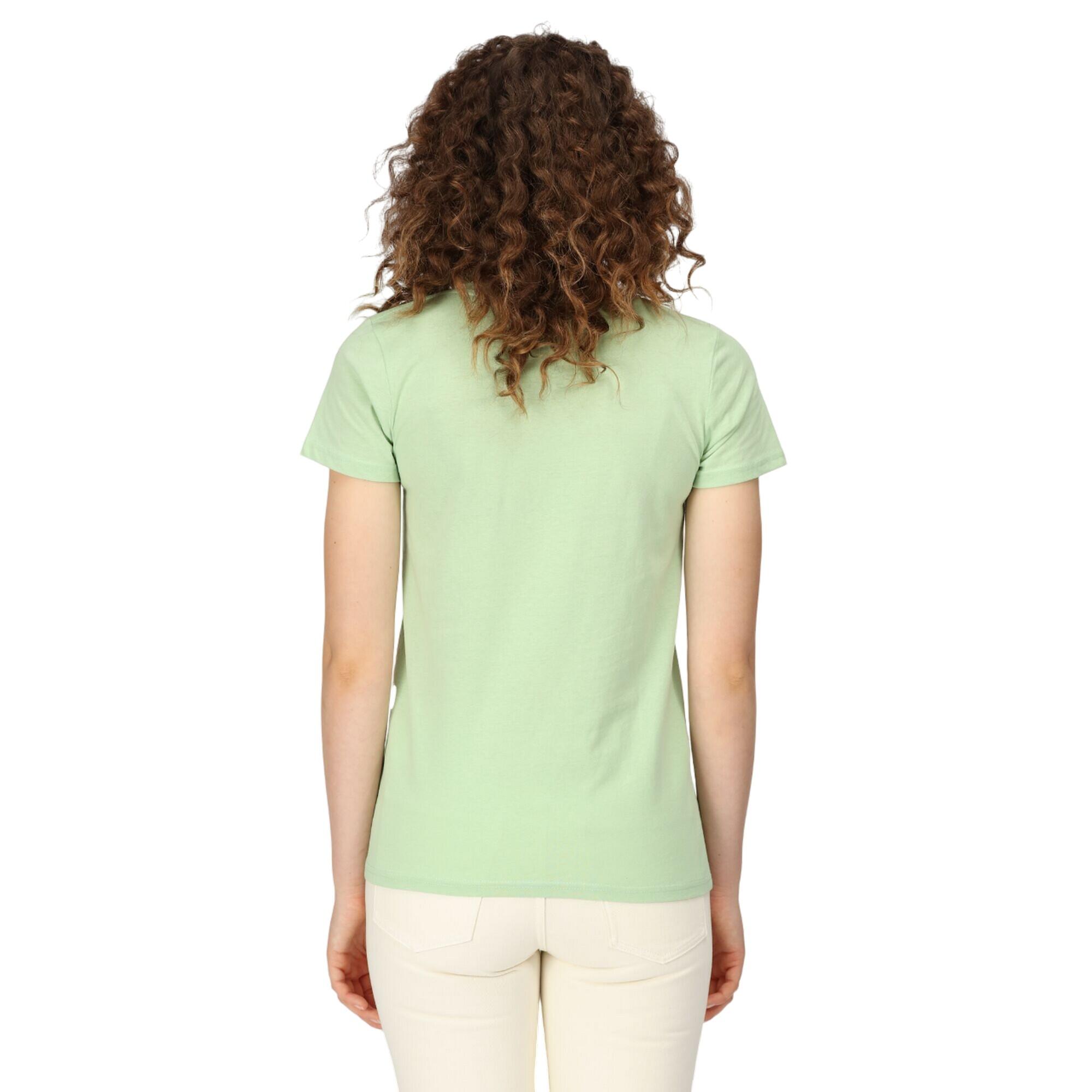 Womens/Ladies Filandra VII Plants TShirt (Quiet Green) 4/5