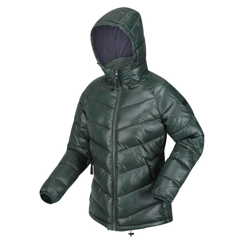 Veste matelassée TOPLOFT Femme (Vert foncé / Gris phoque)