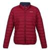 Chaqueta Acolchada Hillpack para Mujer Rojo Rumba, Gris Seal