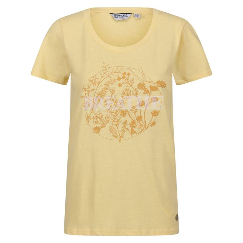 Tshirt FILANDRA Femme (Jaune pâle)