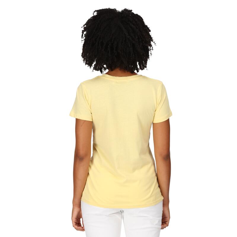 "Filandra VII" TShirt für Damen Sonnenlicht Gelb