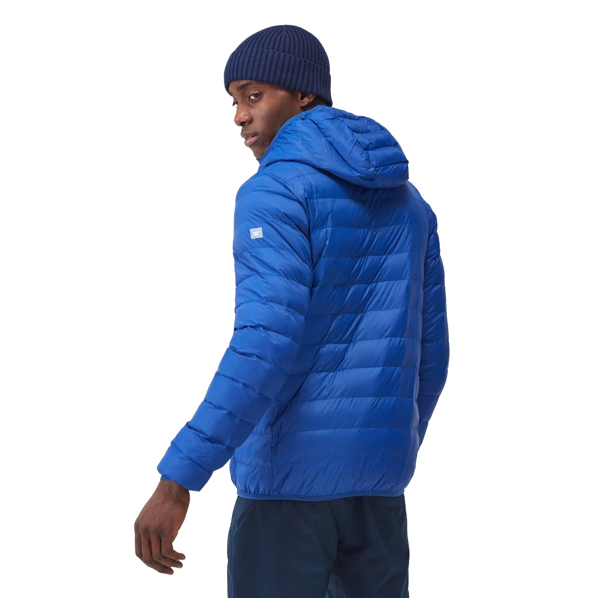 Mens Marizion Baffled Hooded Padded Jacket (New Royal/Strong Blue) 4/5